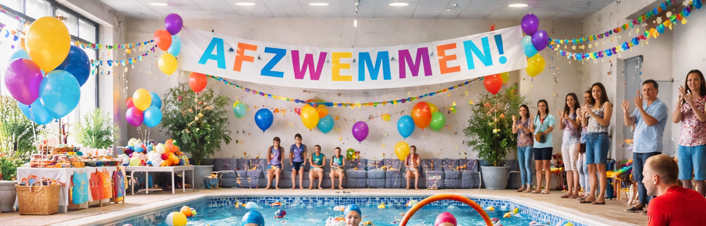 Geslaagd voor je zwemdiploma: zo versier je het feest