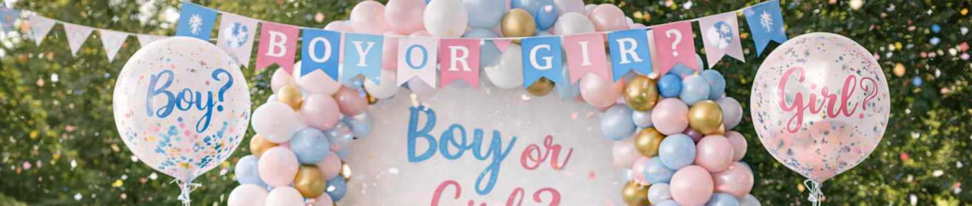 Zo organiseer je een gender reveal party stap voor stap