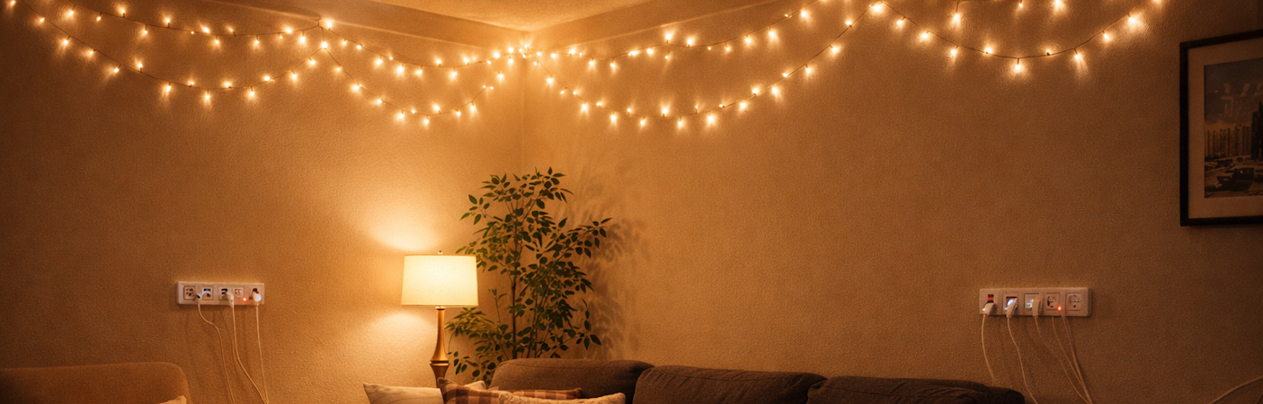 Elektrische kerstversiering veilig aansluiten | Tips & checklist