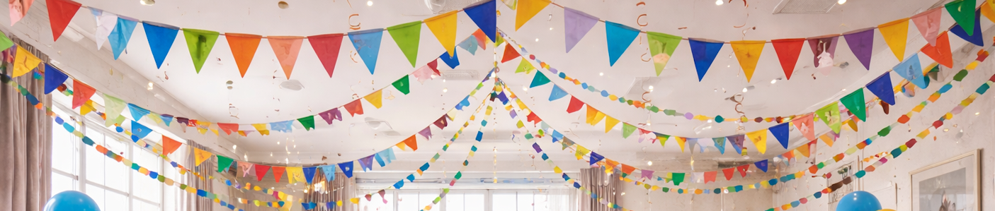 Zo versier je met slingers voor een perfect feest