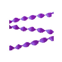 Crêpe slingers voor een speelse aankleding