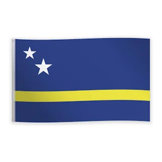 Curacao versiering voor een tropisch themafeest