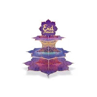 Eid tafeldecoratie voor een feestelijke Suikerfeest en Offerfeest tafel