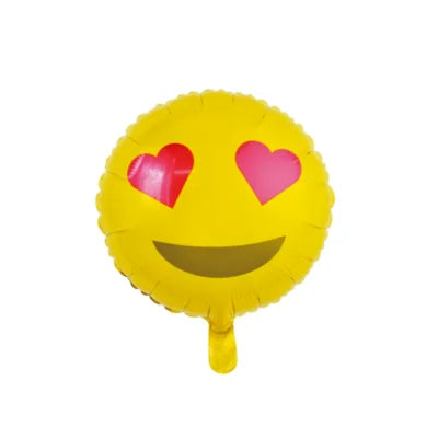 Emoji folieballonnen voor vrolijke expressie