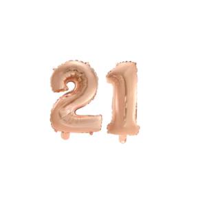 21 jaar versiering voor een feestelijke verjaardag met sfeer en een stijlvolle look
