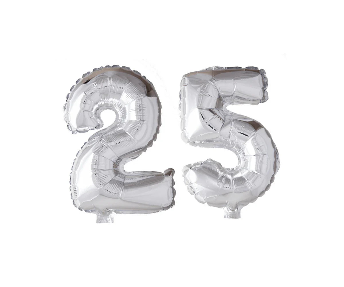 25 jaar versiering voor een feestelijke verjaardag met sfeer en een luxe uitstraling