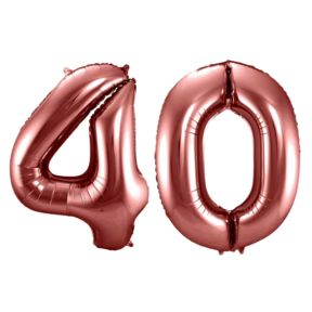40 jaar versiering voor een feestelijke verjaardag met sfeer en uitstraling