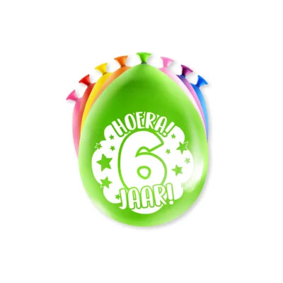 Leeftijd ballonnen voor verjaardagen & mijlpalen