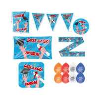 Geslaagd versiering pakketten voor diploma en rijbewijs