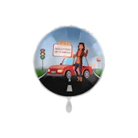 Geslaagd voor je rijbewijs versiering voor een feestelijke viering