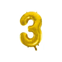Gouden cijfer folieballonnen: de perfecte decoratie voor een feestelijk moment