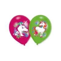 Vrolijke kinderfeestje ballonnen met opdruk