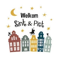 Sinterklaas versiering voor een vrolijke pakjesavond