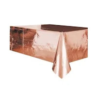 Tafeldecoratie rose goud
