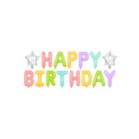 Tekst folieballonnen