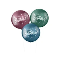 Verjaardag ballonnen met feestelijke opdruk
