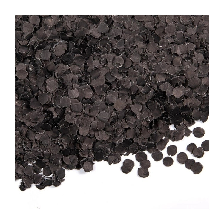 100 gram confetti zwart