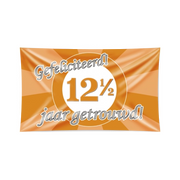 12,5 jaar Getrouwd - Gevelvlag