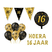 16 jaar Classy Versiering pakket - M