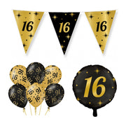 16 jaar Classy Versiering pakket - S