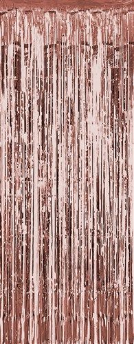 Rosé Gouden Deurgordijn – 100 x 250 cm