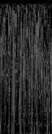 Zwart Deurgordijn – 100 x 250 cm