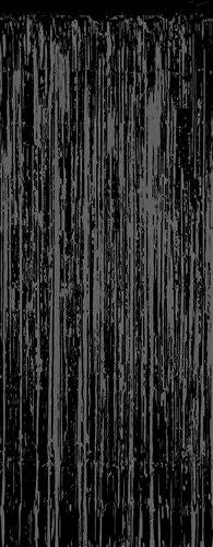 Zwart Deurgordijn – 100 x 250 cm