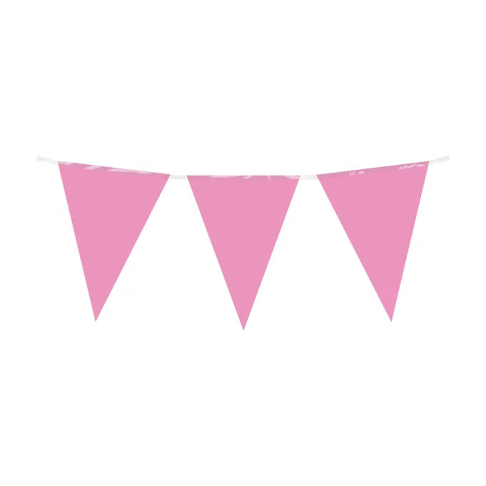 Slinger roze 10 meter 20x30 cm