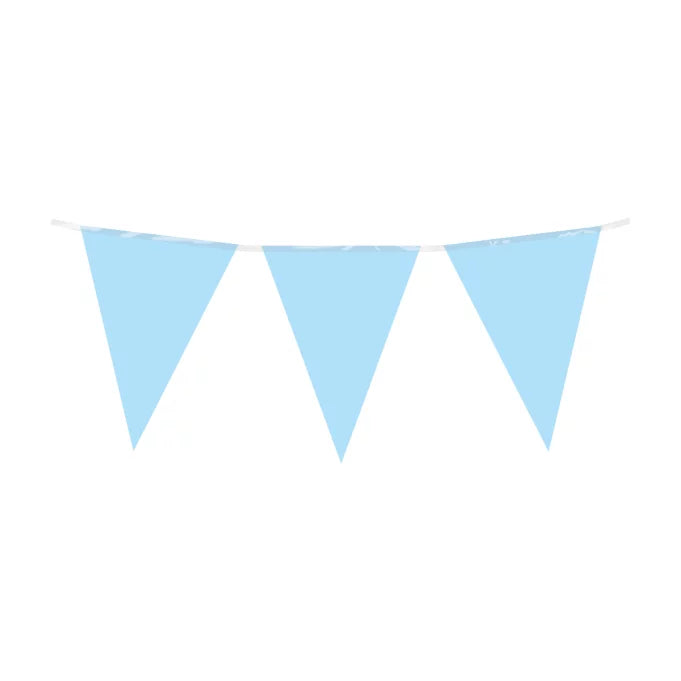 Slinger licht blauw 10 meter 20x30 cm