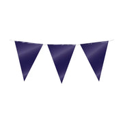 Folie slinger donker blauw 10 meter 20x30 cm