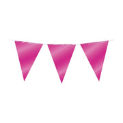 Folie slinger roze 10 meter 20x30 cm