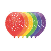 Feestballonnen 80 jaar - 6 stuks 30 cm