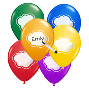 6 Beschrijfbare Ballonnen 25 cm – Diverse Kleuren