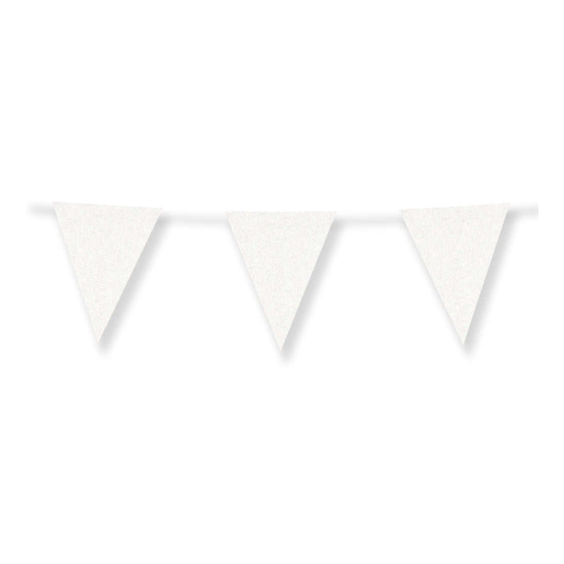 Slinger wit met glitters 6 meter 16x20 cm