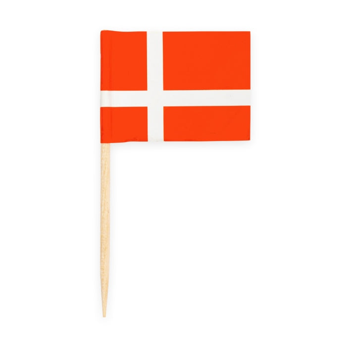 Cocktailprikkers Denemarken 50 stuks