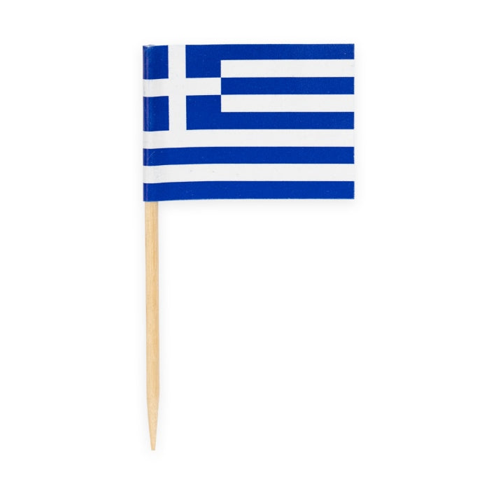 Cocktailprikkers Griekenland 50 stuks