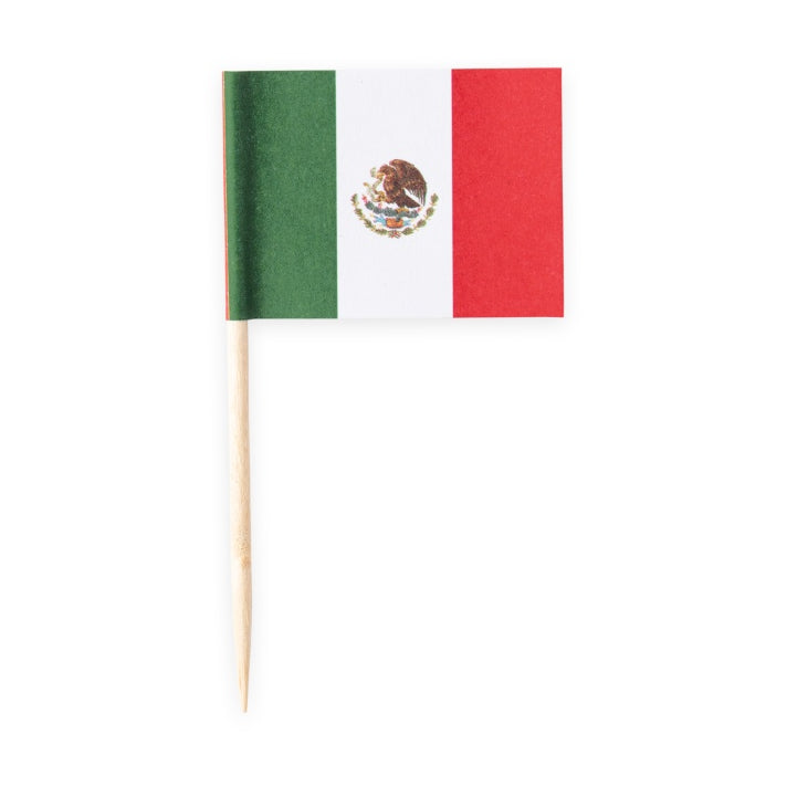 Cocktailprikkers Mexico 50 stuks