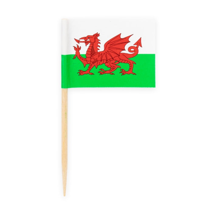 Cocktailprikkers Wales 50 stuks