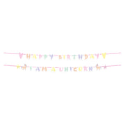 Letterslinger Unicorns & Rainbows happy birthday - 2 st