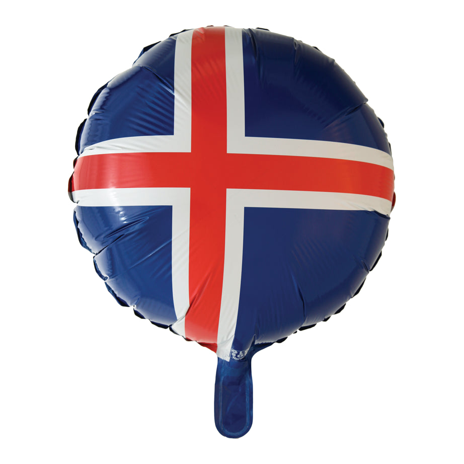 Folieballon IJsland - 45 cm