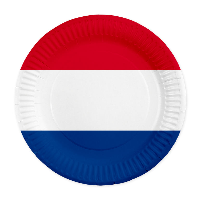 8 Papieren borden 23 cm – Nederland