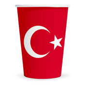 8 Papieren bekers 210 ml – Turkije