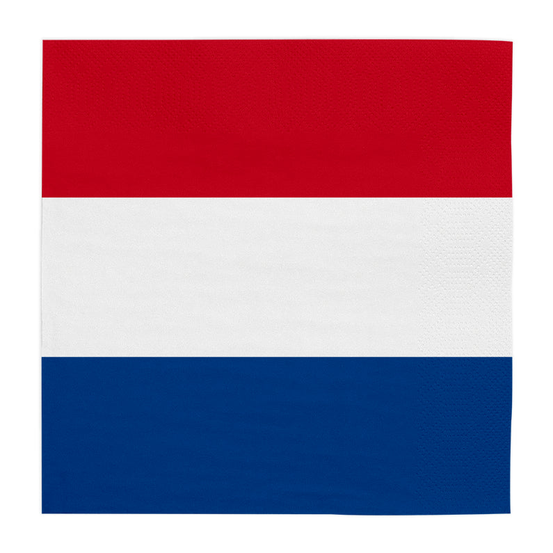 20 Papieren servetten  - 33×33 cm – Nederland