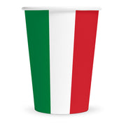 8 Papieren bekers 210 ml – Italië