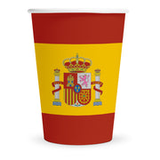 8 Papieren bekers 210 ml – Spanje