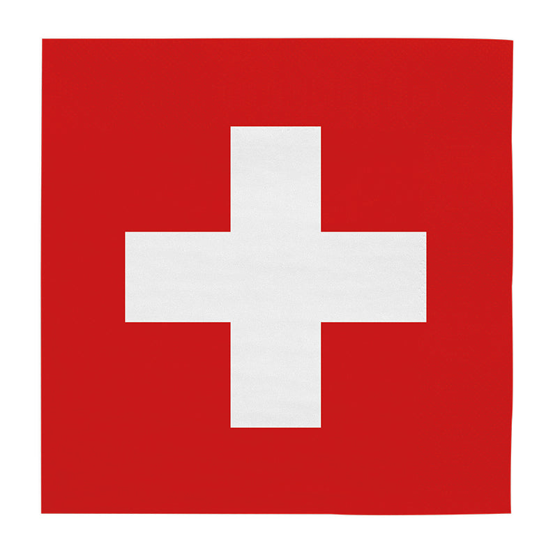 20 Papieren servetten  - 33×33 cm – Zwitserland