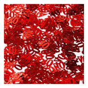 Tafelconfetti Robijnrood Nummer 40 – 14 gram