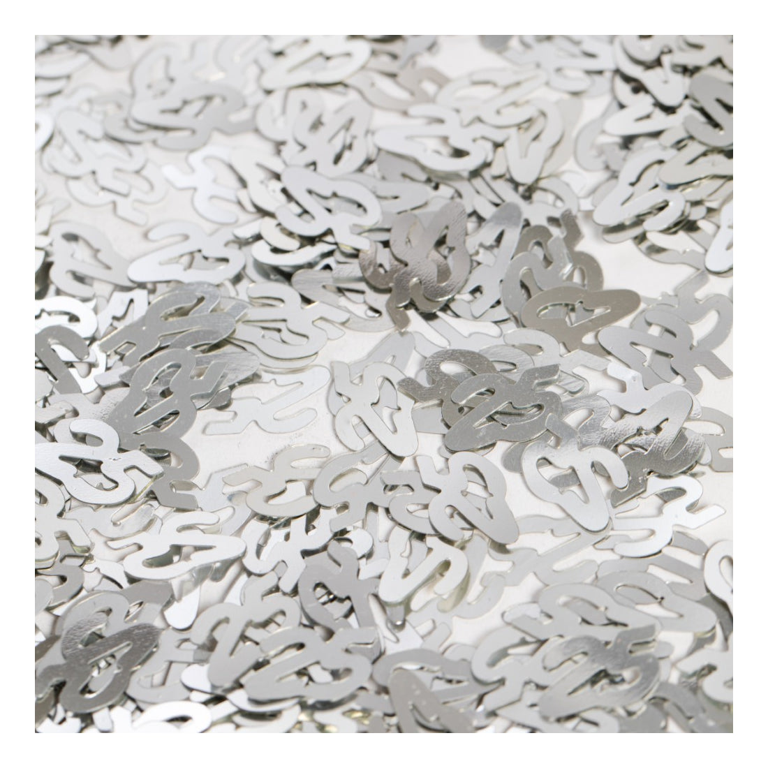 Tafelconfetti Zilver Nummer 25 – 14 gram