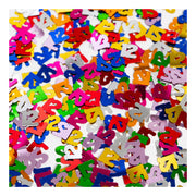 Tafelconfetti Multicolour nummer 12 – 14 gram