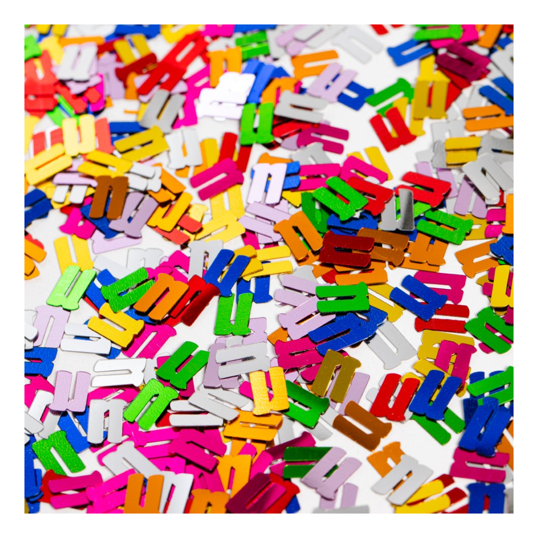 Tafelconfetti Multicolour nummer 11 – 14 gram